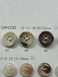 OPH330 زر من راتنج البوليستر بأربعة ثقوب[أزرار] DAIYA BUTTON صور إضافية