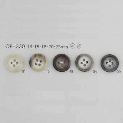 OPH330 زر من راتنج البوليستر بأربعة ثقوب