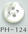 PH124 زر صدفي بأربعة ثقوب