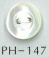 PH147 زر صدف بفتحتين غاطستين