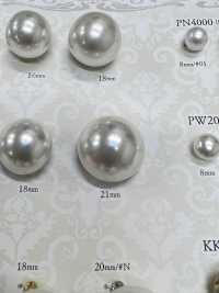 PN2000 زر بمظهر اللؤلؤ، بساق[Buttons] IRIS صور إضافية