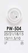 PW504 زر قميص للصباغة