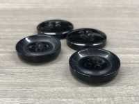 REAL-A زر جاكيت لامع من قرن جاموس رباعي الثقوب[أزرار] Koutoku Button صور إضافية