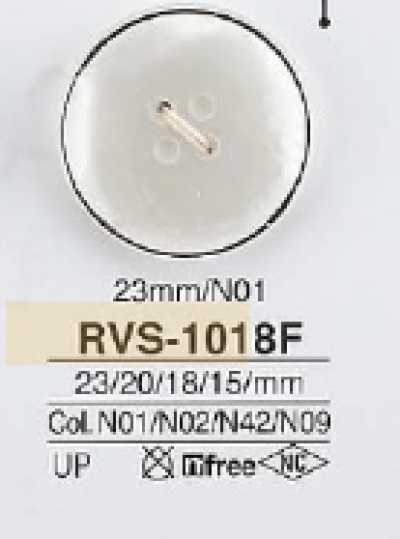 RVS1018F زر أمامي بأربعة ثقوب من راتنج البوليستر