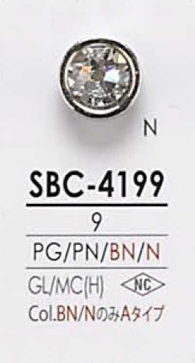 SBC4199 زر بحجر كريستالي