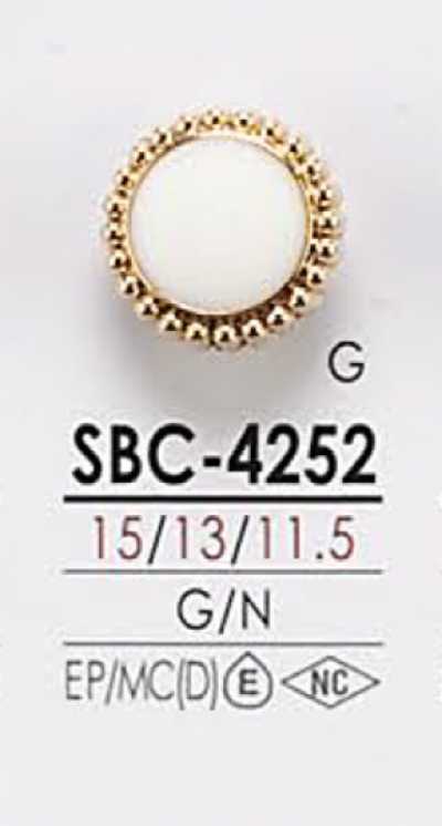 SBC4252 زر معدني للصباغة