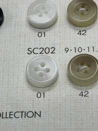 SC202 DAIYA BUTTONS زر بوليستر مقاوم للصدمات من سلسلة HYPER DURABLE بتصميم قرن الجاموس[أزرار] DAIYA BUTTON صور إضافية