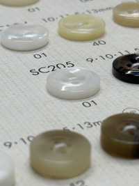 SC205 DAIYA BUTTONS سلسلة HYPER DURABLE مقاومة للصدمات زر بوليستر بمظهر الصدف[أزرار] DAIYA BUTTON صور إضافية