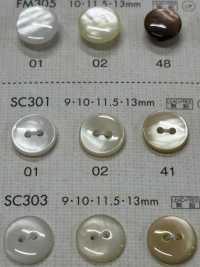 SC301 DAIYA BUTTONS زر بوليستر بشكل الصدف[أزرار] DAIYA BUTTON صور إضافية