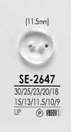 SE2647 زر قميص شفاف