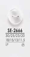 SE2666 أزرار قمصان للصباغة