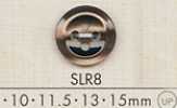SLR8 DAIYA BUTTONS زر بوليستر بمظهر الصدف