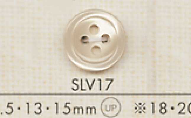 SLV17 DAIYA BUTTONS زر بوليستر بنمط الصدفة