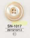 SN1017 زر صدف Takase بأربعة ثقوب