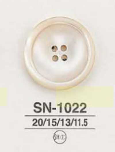 SN1022 Takase زر من الصدف بأربعة ثقوب