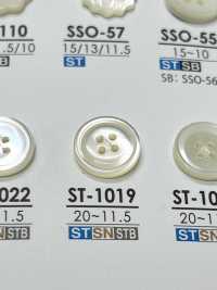 ST1019 Takase Shell زر لامع بأربع فتحات[أزرار] IRIS صور إضافية