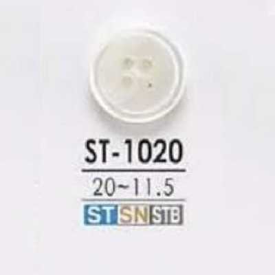 ST1020 زر صدفي Takase بأربع فتحات