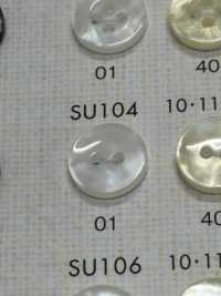 SU104 DAIYA BUTTONS زر بوليستر بشكل الصدفة[أزرار] DAIYA BUTTON صور إضافية