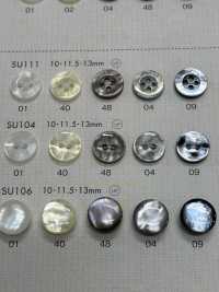 SU104 DAIYA BUTTONS زر بوليستر بشكل الصدفة[أزرار] DAIYA BUTTON صور إضافية