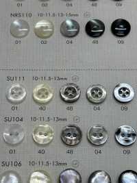 SU111 DAIYA BUTTONS زر بوليستر بشكل الصدف[أزرار] DAIYA BUTTON صور إضافية