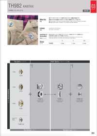 TH982 Kantax الأجزاء السفلية (طقم B/C/DW)[Press Fasteners And Eyelets] Morito (MORITO) صور إضافية