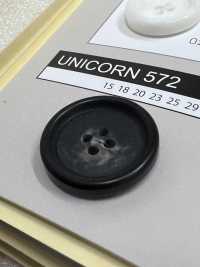 UNICORN572 [نمط قرن الجاموس] زر بأربع ثقوب مع حافة[Buttons] NITTO Button صور إضافية