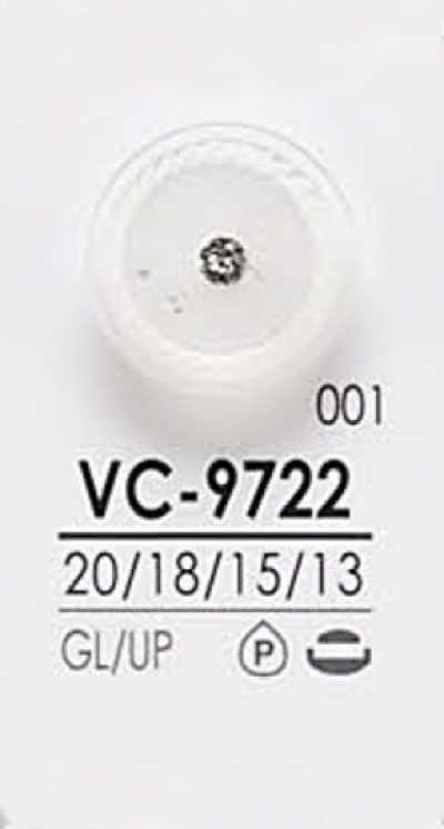 VC9722 زر حجر كريستالي بنمط Pin Curl قابل للتلوين
