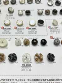 VC9772 زر على شكل صدفة بتجعيد دبوسي[Buttons] IRIS صور إضافية