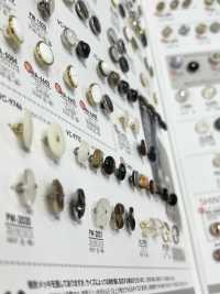 VC9772 زر على شكل صدفة بتجعيد دبوسي[Buttons] IRIS صور إضافية