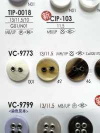 VC9773 زر بفتحتين مع عروة[Buttons] IRIS صور إضافية