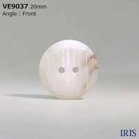 VE9037 زر من راتنج البوليستر بفتحتين أماميتين[Buttons] IRIS صور إضافية