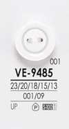 VE9485 أزرار القمصان للصباغة بالأسود