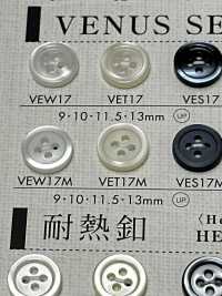 VEW17M DAIYA BUTTONS زر بوليستر بشكل الصدف[أزرار] DAIYA BUTTON صور إضافية