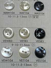 VEW83 DAIYA BUTTONS زر بوليستر بتأثير الصدف[أزرار] DAIYA BUTTON صور إضافية