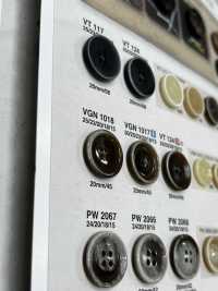 VGN1018 زر مسطح بمظهر قرن الجاموس[Buttons] IRIS صور إضافية