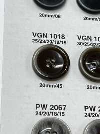 VGN1018 زر مسطح بمظهر قرن الجاموس[Buttons] IRIS صور إضافية