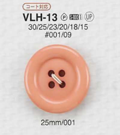 VLH13 زر من راتنج البوليستر بأربع فتحات أمامية