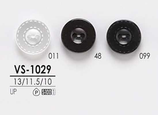 VS1029 أزرار القمصان للصباغة بالأسود