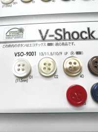 VSO9001 زر بأربع فتحات من راتنج البوليستر[Buttons] IRIS صور إضافية