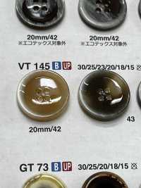 VT145 زر مسطح بنمط Buffalo[أزرار] IRIS صور إضافية