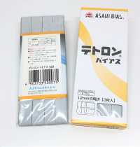 テトロンバイアス(家庭用) Tetoron شريط قصّ مائل (نوع مطوي مزدوج للاستخدام المنزلي)[الأشرطة، والأشرطة القماشية، والحبال] Asahi Bias (Watanabe Fukuhaku Kogyo) صور إضافية