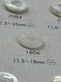 1806 DAIYA BUTTONS زر بوليستر بأربعة ثقوب[أزرار] DAIYA BUTTON صور إضافية