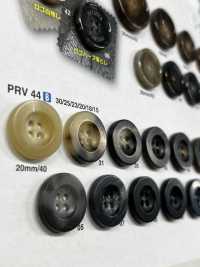 PRV44 أزرار بنمط قرن الجاموس للجاكيتات والبدلات IRIS صور إضافية