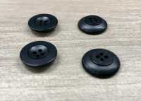 KH-71 زر من قرن جاموس حقيقي مطفي بأربعة ثقوب للسترات[Buttons] Koutoku Button صور إضافية