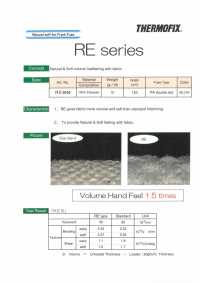RE3030 Thermofix® RE Series فازلين (قماش التقوية) لاصق مبطن متدرج Tohkai Thermo(Thermo) صور إضافية