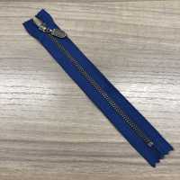 3MGTHC سحاب معدني مقاس 3 بلون فضي عتيق مغلق الطرف YKK صور إضافية