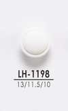 LH1198 أزرار سوداء وقابلة للتلوين للقمصان والمعاطف