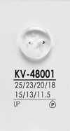KV48001 أزرار قمصان سوداء وقابلة للصباغة