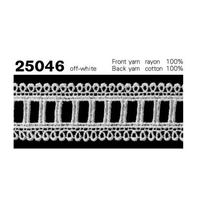25046 دانتيل كيميائي، عرض ضيق