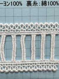 25047 دانتيل كيميائي ضيق Kyowa Lace صور إضافية